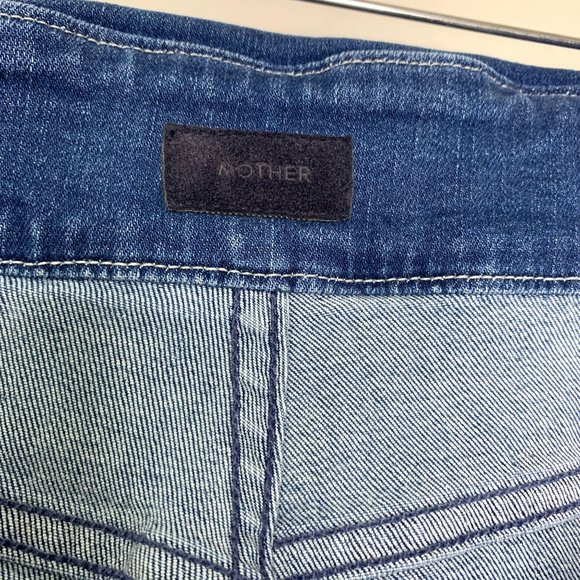 NWT MOTHER The Triple Stack Looker Wish On A Star Sz 26 - Picture 12 of 15